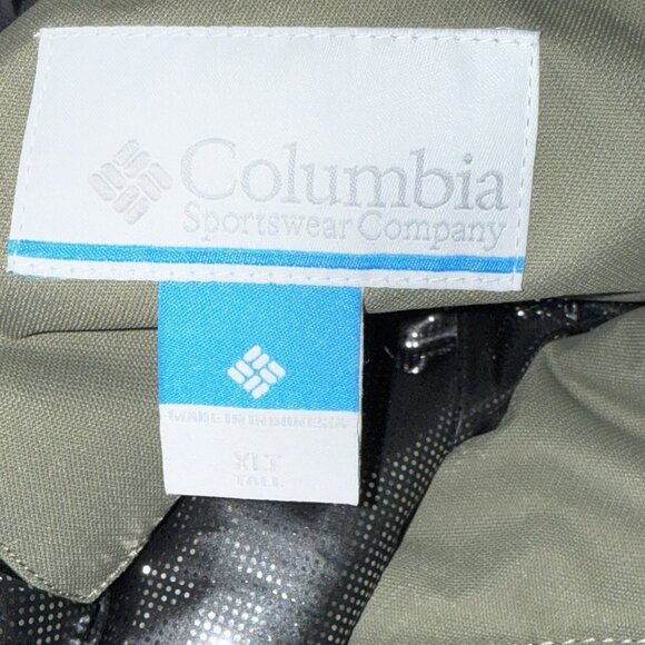 Columbia Green Tipton Peak III Omni Heat Insulated Jacket Men’s XLT Big & Tall - Picture 8 of 9